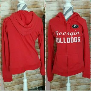 Georgia Bulldogs Zip Up Hoodie